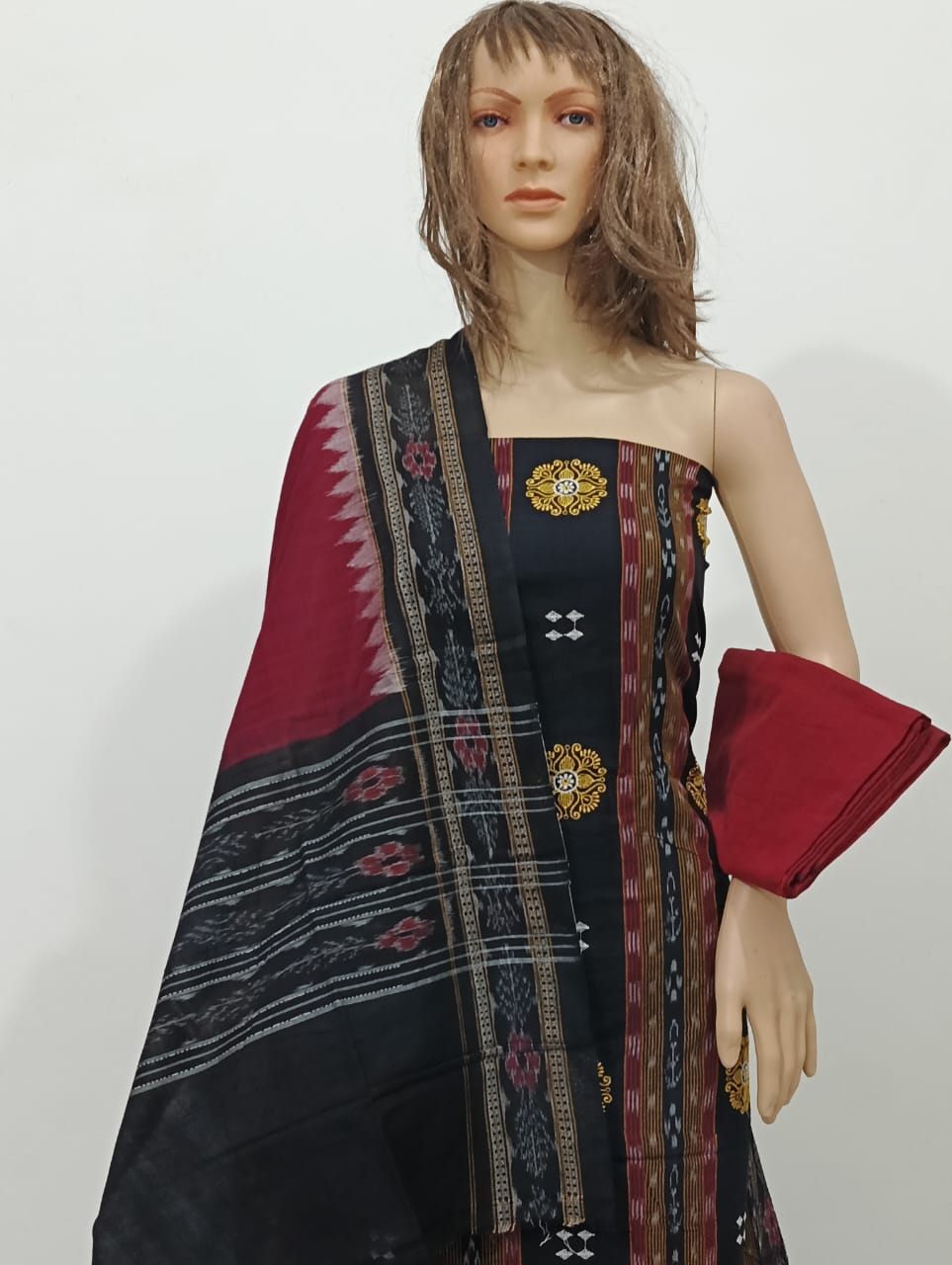 Buy Green Sambalpuri Designer Top and Skirt Online at Classystreet